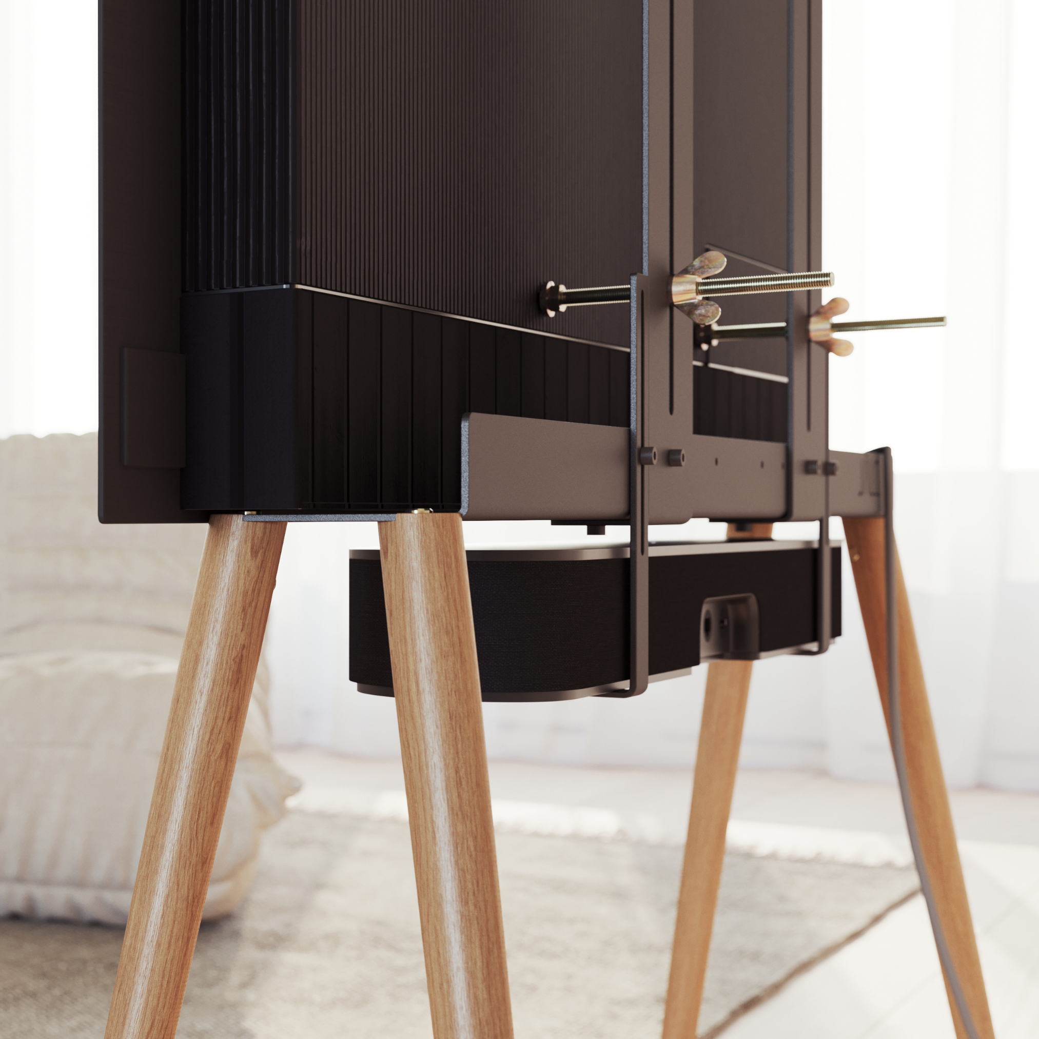 JALG TV-Stand Oak / Natural Oil Wax 42" - 55"